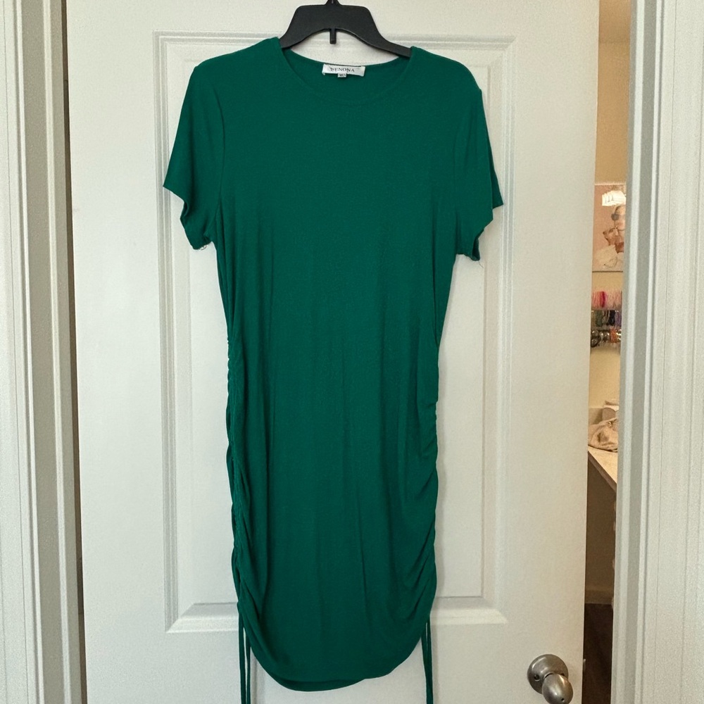 Nenona Green Ribbed Top
